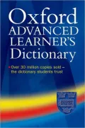 Oxford advanced learner's dictionary of current English