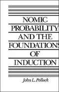 Nomic Probability and the Foundations of Induction