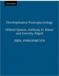 Developmental Neuropsychology