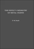 The Defect Chemistry of Metal Oxides