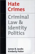 Hate Crimes: Criminal Law and Identity Politics