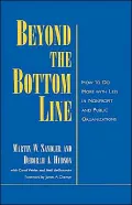 Beyond the Bottom Line: How to Do More with Less in Nonprofit and Public Organizations