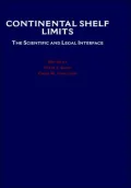 Continental Shelf Limits: The Scientific and Legal Interface