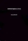 Sentential Negation in French