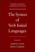 The Syntax of the Verb Initial Languages