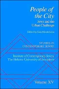 People of the City: Jews and the Urban Challenge