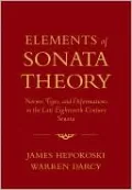 Elements of Sonata Theory: Norms, Types, and Deformations in the Late-Eighteenth-Century Sonata