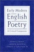 Early Modern English Poetry: A Critical Companion