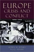 Europe, 1890-1945: Crisis and Conflict