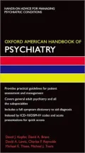 Oxford American Handbook of Psychiatry