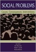 Social Problems: Causes, Consequences, Interventions