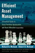 Efficient Asset Management: Stock Portfolio Optimization and Asset Allocation