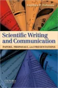Scientific Writing and Communication: Papers, Proposals, and Presentations