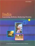 India: Sustaining Reforms, Reducing Poverty by The World Bank — book cover
