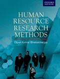 Human Resource Research Methods