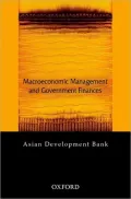 Macroeconomic Management and Government Finance