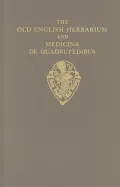 The Old English Herbarium and Medicina de Quadrupedibus