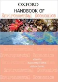 Handbook of Environmental Economics in India