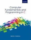 Book cover of Computer Fundamentals and Programming in C