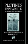 Plotinus: Ennhead III .6