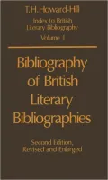 Bibliography of British literary bibliographies