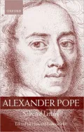 Alexander Pope : Selected Letters