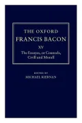 The Essayes or Counsels, Civill and Morall
