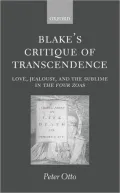 Blake's Critique of Transcendence: Love, Jealousy, and the Sublime in the Four Zoas