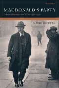 MacDonald's Party: Labour Identities and Crisis, 1922-1931