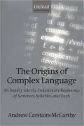 The origins of complex language