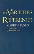 The Varieties of Reference