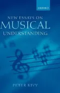 New Essays on Musical Understanding
