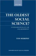 Oldest Social Science?: Configurations of Law and Modernity
