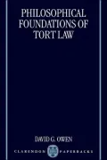Philosophical Foundations of Tort Law