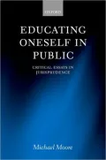 Educating Oneself in Public: Critical Essays in Jurisprudence
