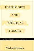 Ideologies and Political Theories: A Conceptual Approach
