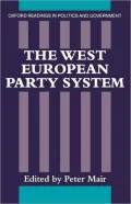 The West European Party System