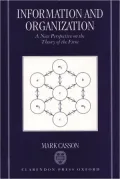 Information and Organization