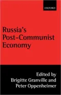 Russia's Post-Communist Economy