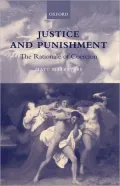 Justice and Punishment: The Rationale of Coercion