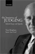 The Business of Judging: Selected Essays and Speeches