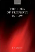 Idea of Property in Law