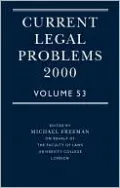 Current Legal Problems 2000, Vol. 53
