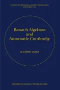 Banach Algebras and Automatic Continuity