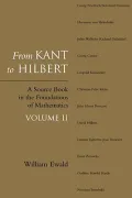 From Kant to Hilbert