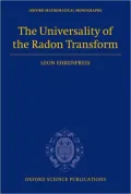 The Universality of the Radon Transform