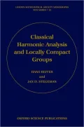 Classical Harmonic Analysis and Locally Compact Groups