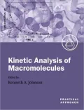 Kinetic Analysis of Macromolecules : A Practical Approach