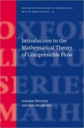 Introduction to the Mathematical Theory of Compressible Flow