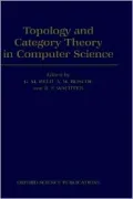 Topology and Category Theory in Computer Science